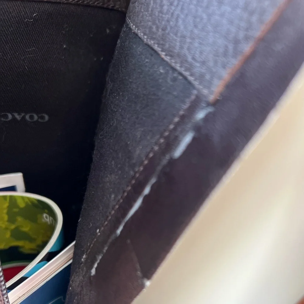 Coach Sullivan Riding Safari Chestnut Pebbled Leather Boots Brown Size 9.5 - Picture 12 of 12